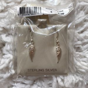 Solvar Jewelry - ๐ผ๐ปTrinity Angel Wing Sterling Silver Earrings Solvar Jewelry - ๐ผ๐ปTrinity Angel Wing Sterling Silver Earrings